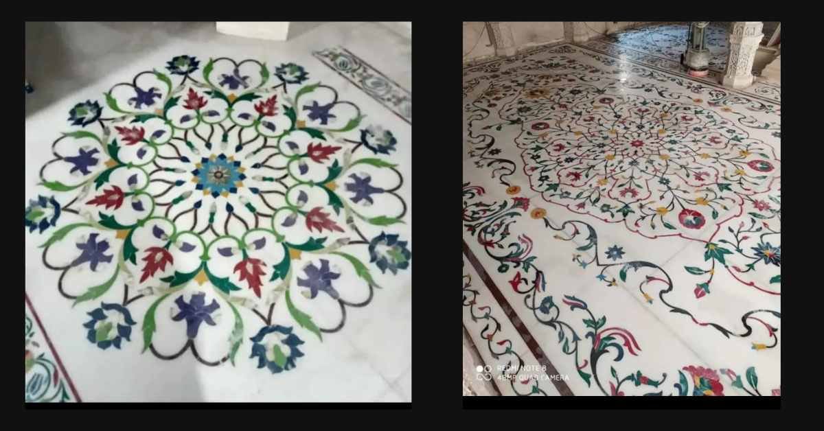 Marble Inlay Flooring in Jamnagar