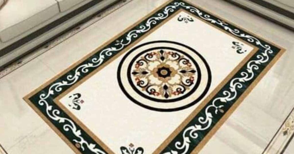 Metal Inlay Rugs Brass Inlay - Inlay work